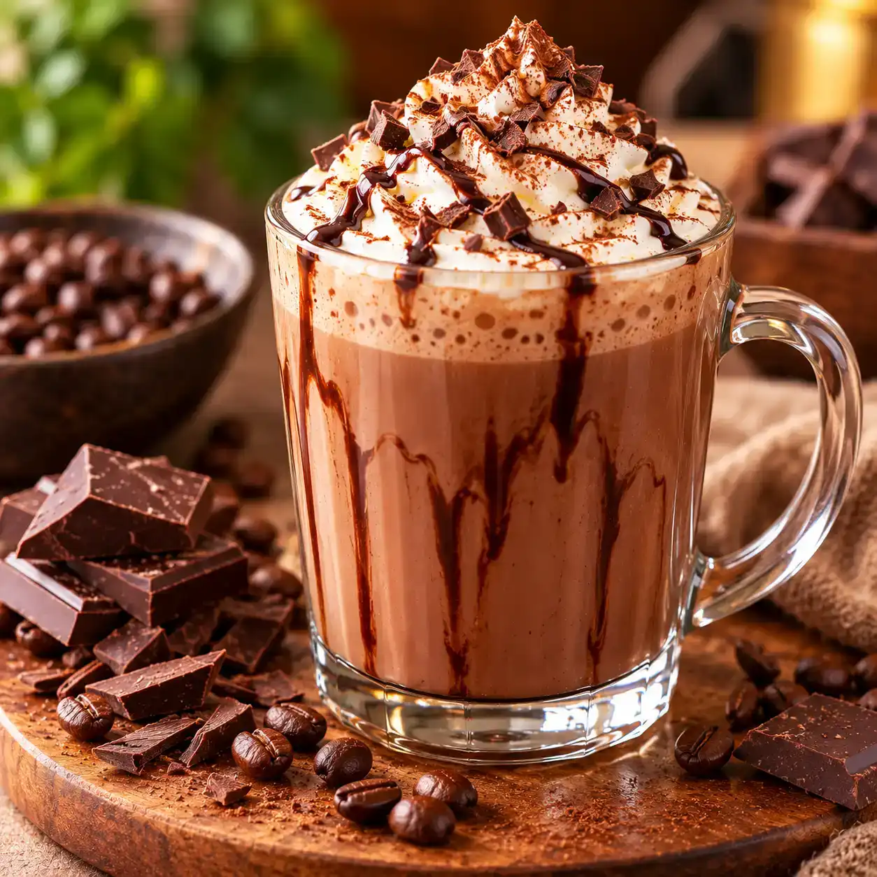 Cafe Cocoa — Warm chocolate-cocoa beverage with a rich, comforting flavor at Apna Bazar - Eatery